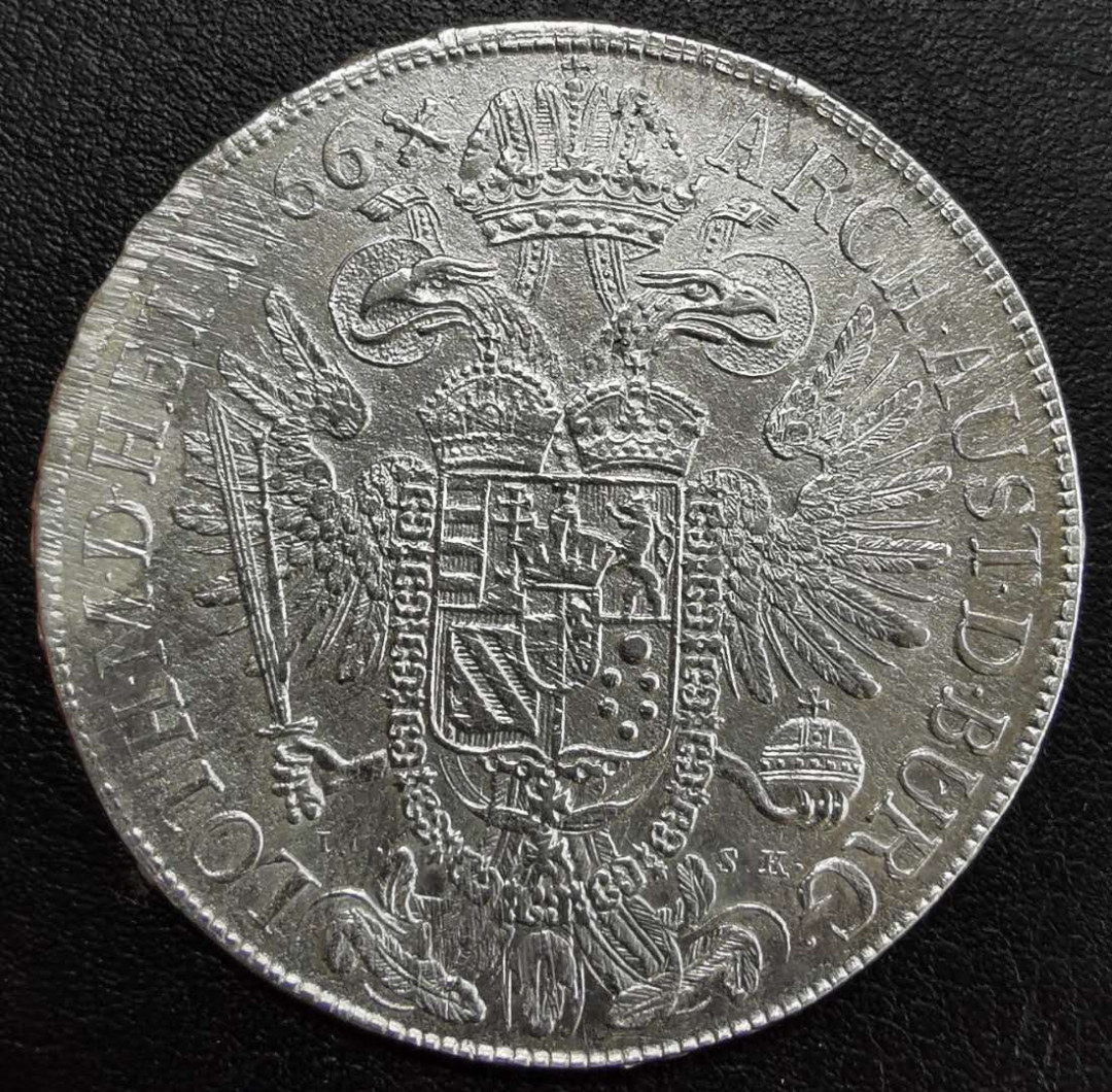 凡希社世界钱币微拍第一百五十七期 1766神罗泰勒极美品