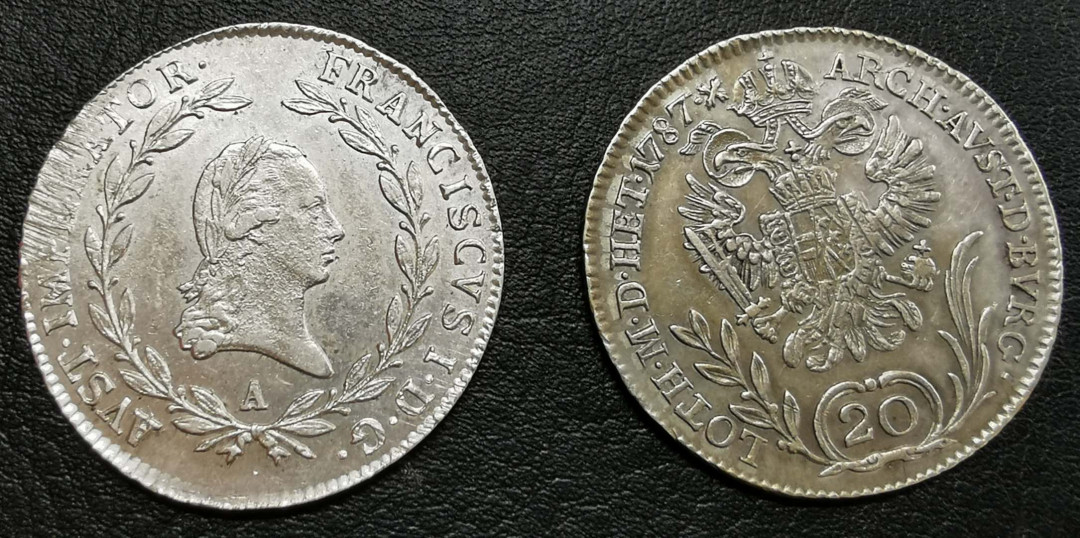 凡希社世界钱币微拍第一百五十七期 神罗20K一对