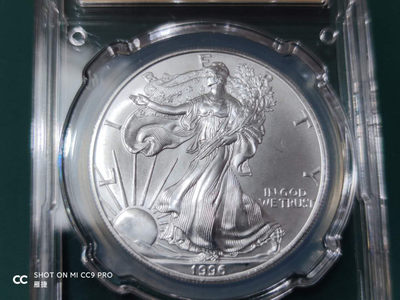 燕姐换藏第四十二场 1996年美国行走女神银币一盎司