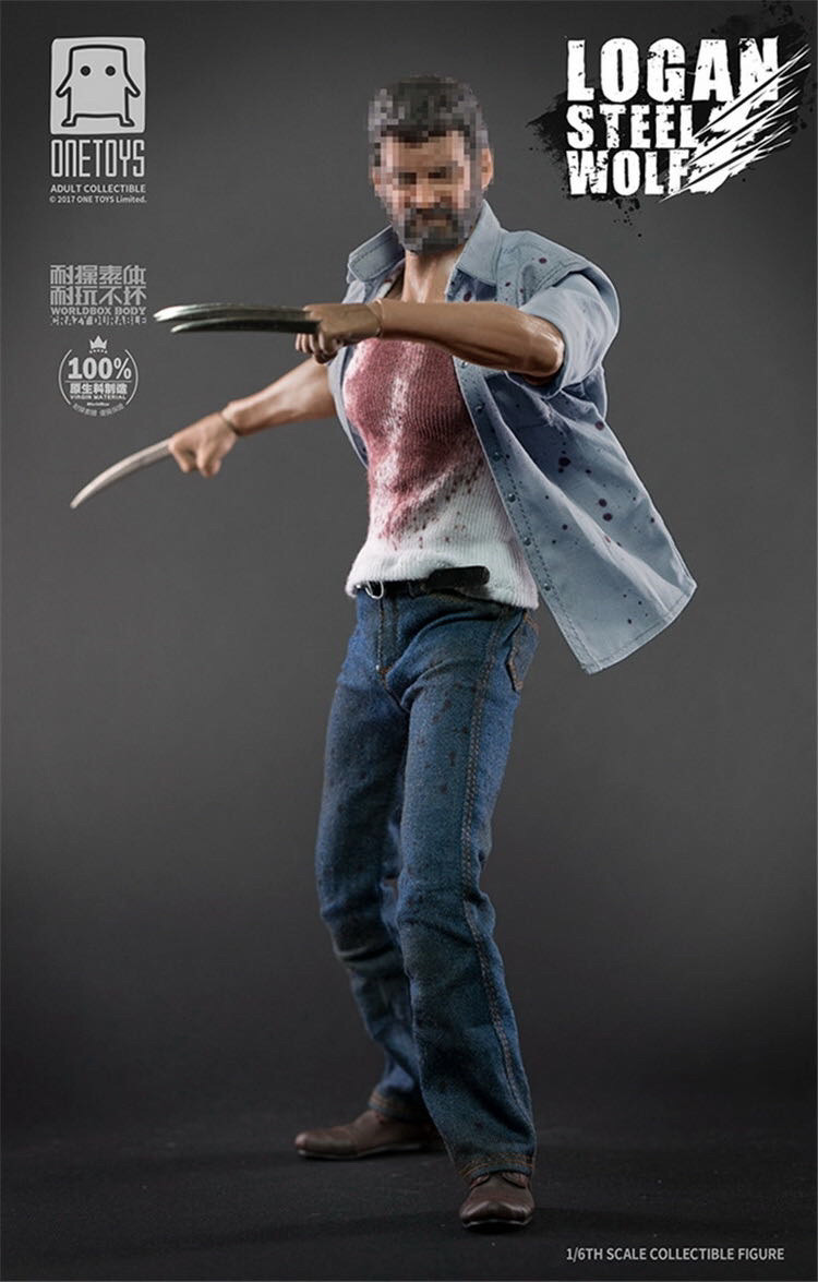 零元拍：ONE TOYS Worldbox 耐操素体 1/6罗根 狼叔 豪爽版