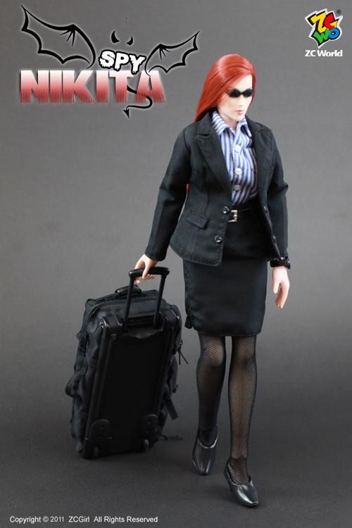 零元拍：[ZCWO] 1/6 女特工-Nikita，全新未拆。