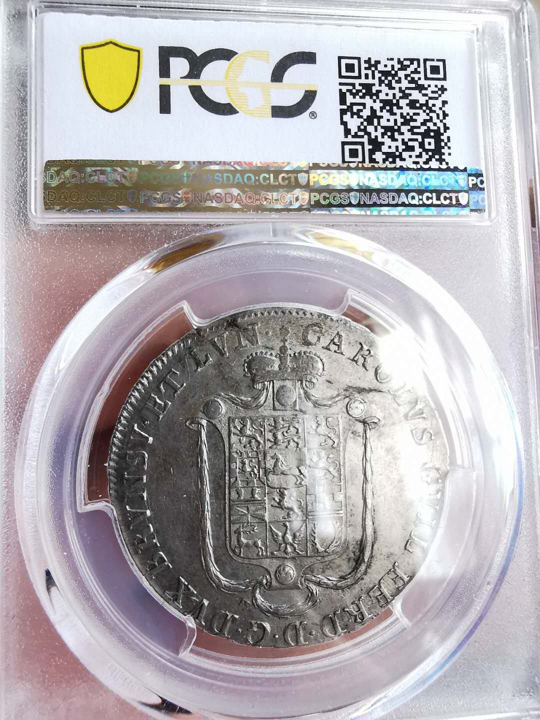 凡希社世界钱币微拍第一百五十七期 1789不伦瑞克16格罗申 PCGS-AU58