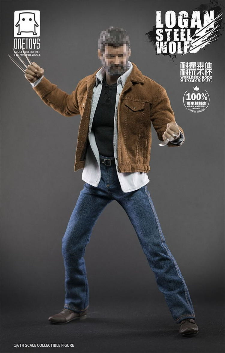 零元拍：ONE TOYS Worldbox 耐操素体 1/6罗根 狼叔 豪爽版