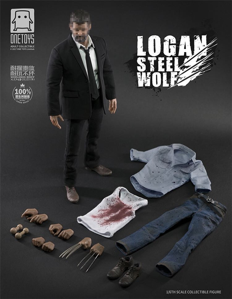零元拍：ONE TOYS Worldbox 耐操素体 1/6罗根 狼叔 豪爽版