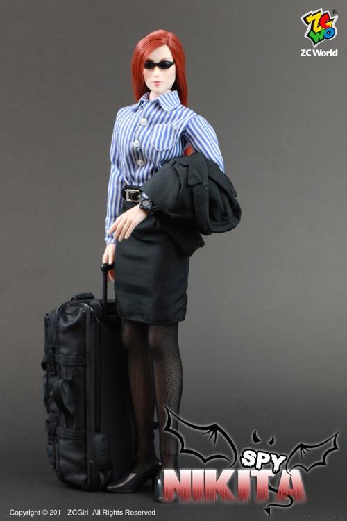 零元拍：[ZCWO] 1/6 女特工-Nikita，全新未拆。