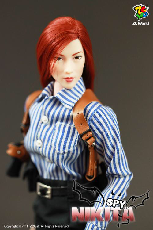 零元拍：[ZCWO] 1/6 女特工-Nikita，全新未拆。