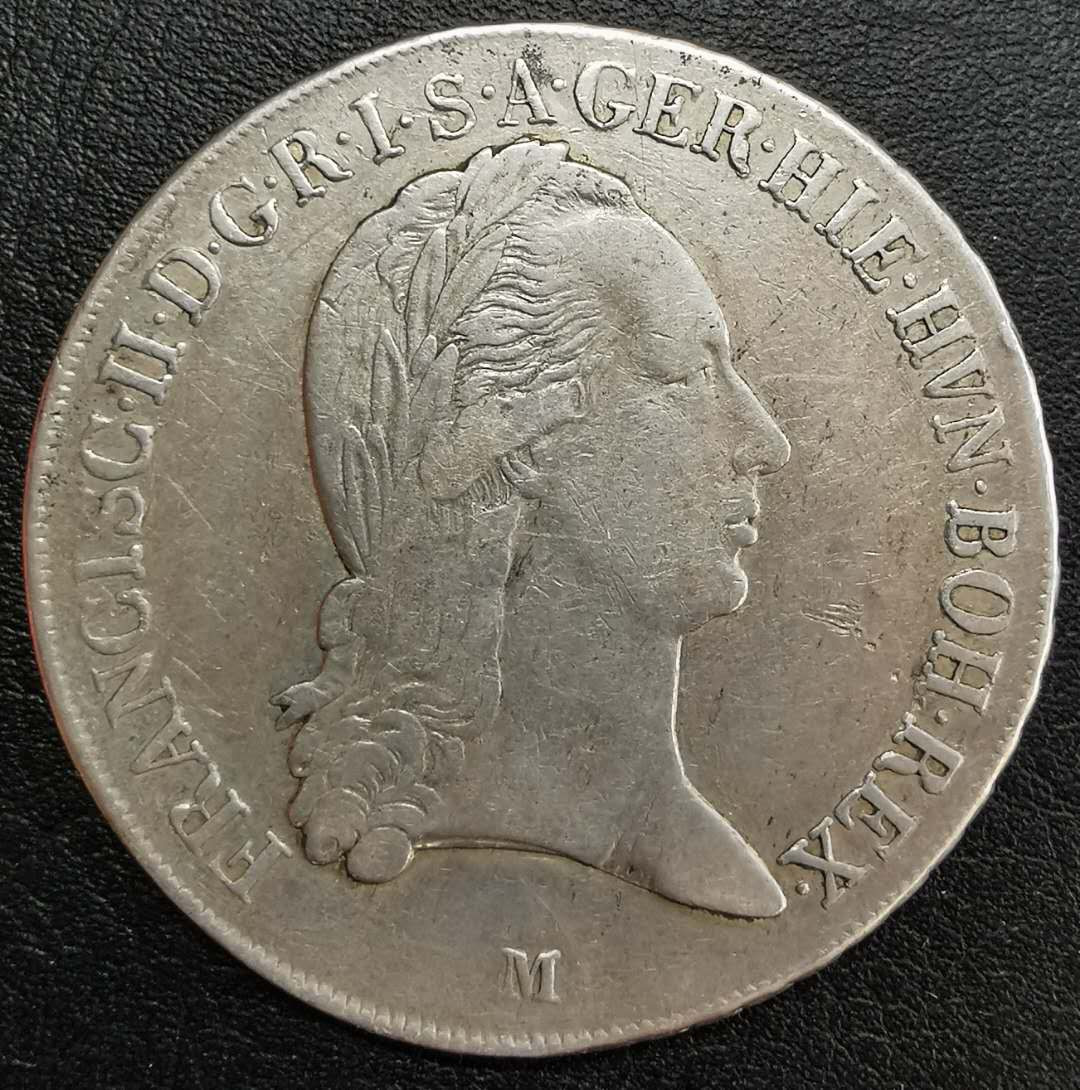 凡希社世界钱币微拍第一百五十七期 1800神罗米兰泰勒极美品