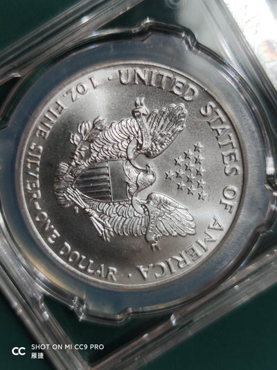 燕姐换藏第四十三场 1992年美国行走女神银币一盎司