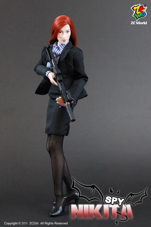 零元拍：[ZCWO] 1/6 女特工-Nikita，全新未拆。