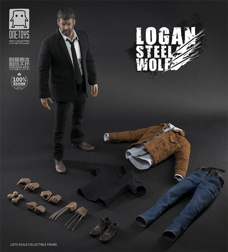 零元拍：ONE TOYS Worldbox 耐操素体 1/6罗根 狼叔 豪爽版