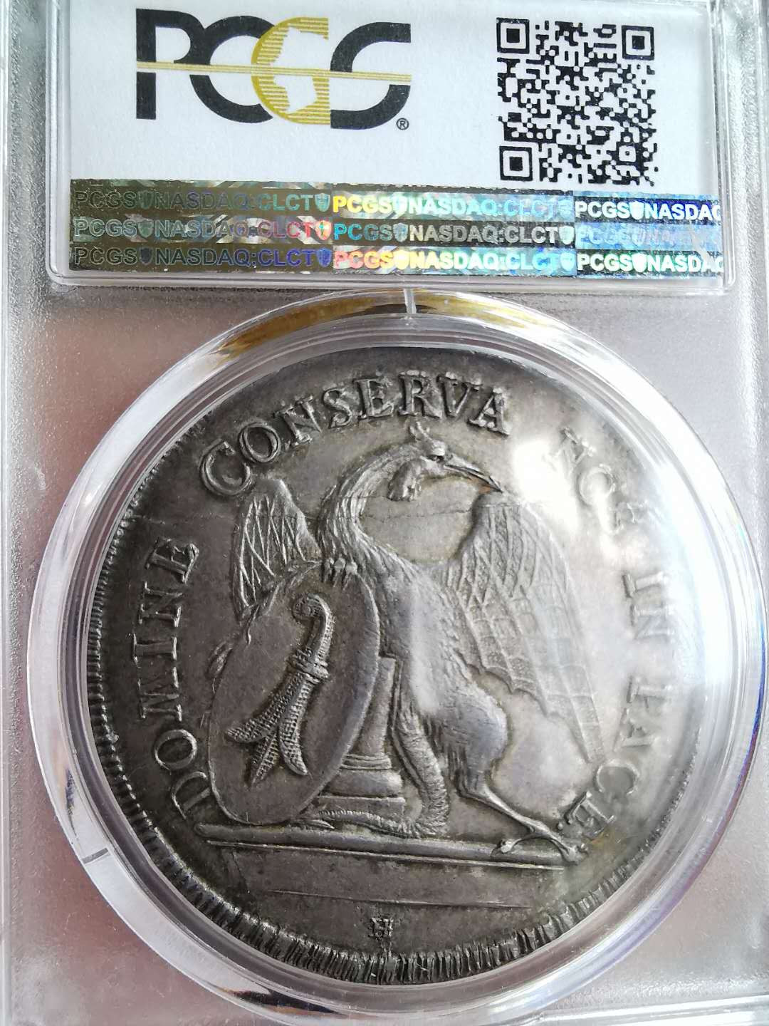 凡希社世界钱币微拍第一百五十七期 稀！1793巴塞尔城市景观泰勒PCGS-MS61欧陆淡彩包浆极其精美！