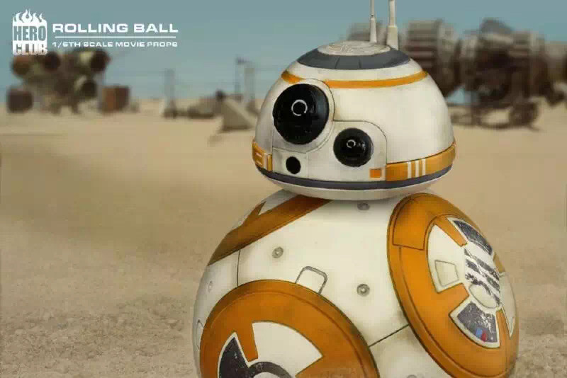 零元拍：HERO CLUB 1/6TH  可行走的小滚球- BB8