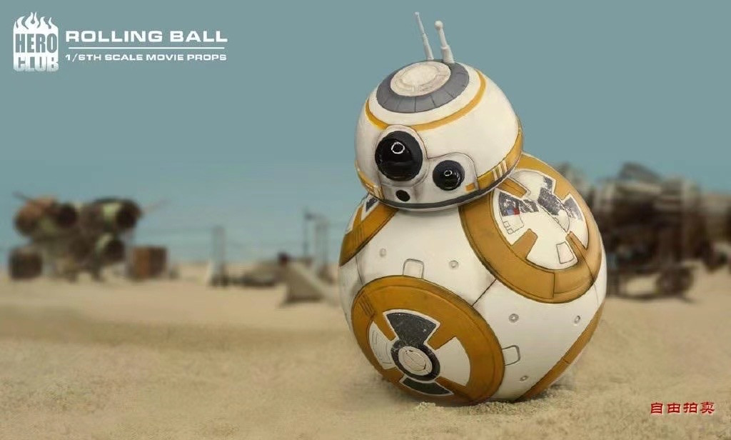 零元拍：HERO CLUB 1/6TH  可行走的小滚球- BB8