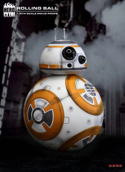 零元拍：HERO CLUB 1/6TH  可行走的小滚球- BB8 - 零元拍：HERO CLUB 1/6TH  可行走的小滚球- BB8
