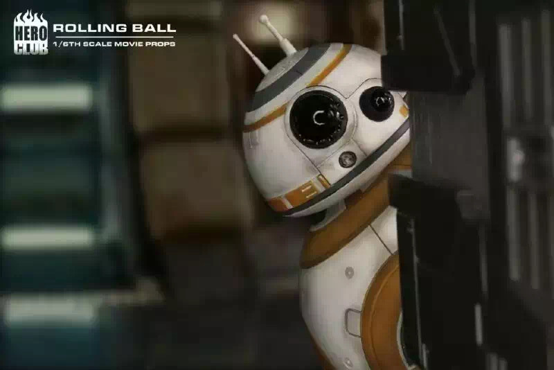 零元拍：HERO CLUB 1/6TH  可行走的小滚球- BB8