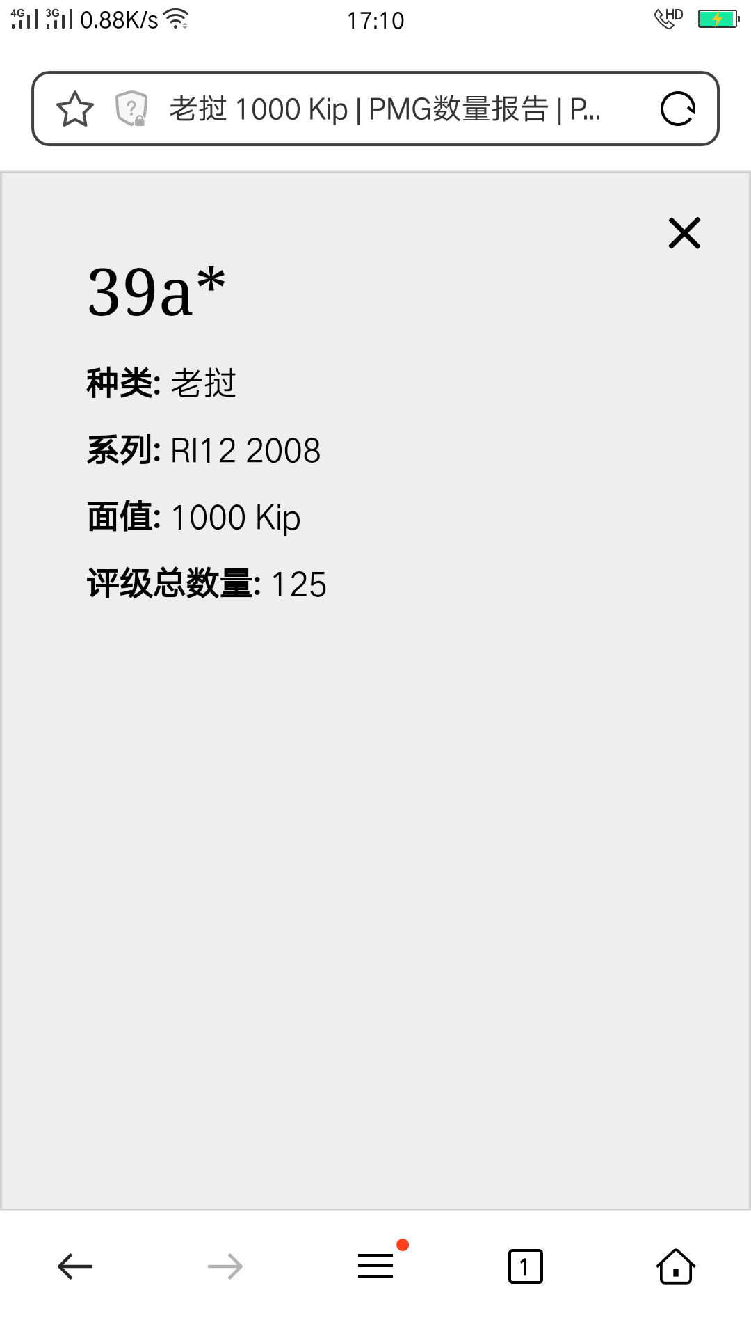 【鲸贝乐淘】千字文·第“庶几中庸，劳谦谨敕”号拍卖，两单包邮 【老挝🇱🇦 ★三美侵权回收版★DD补号冠】2008年1000基普，PMG67E ，高分稀有