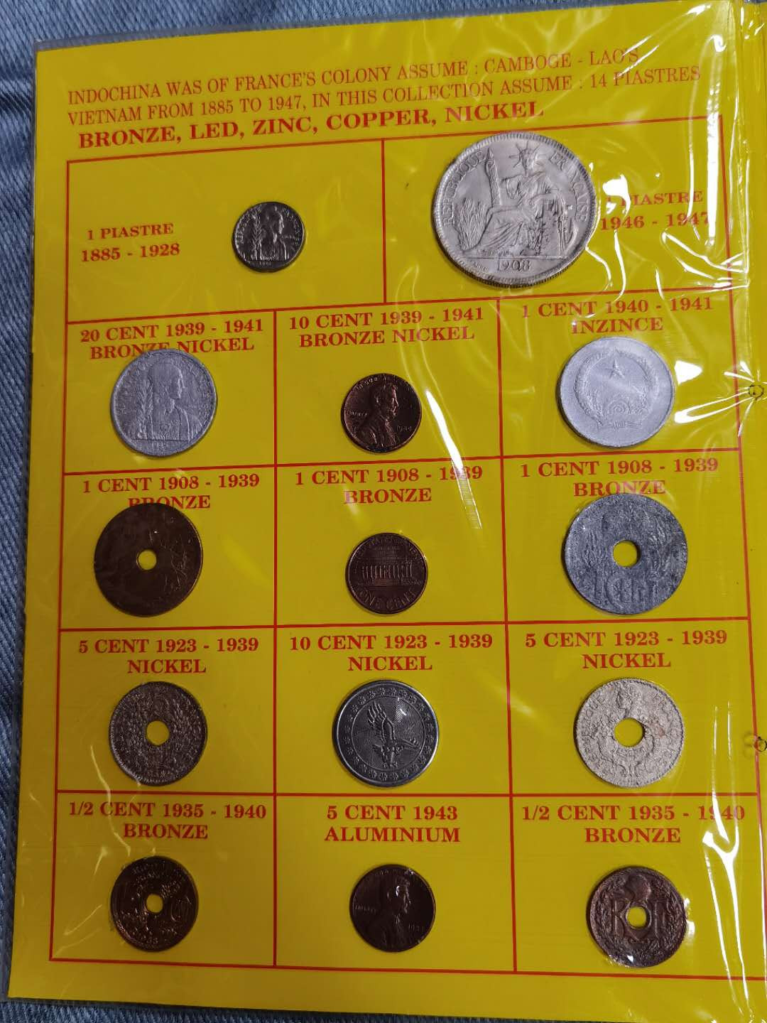 北京马甸外币专卖微拍第五十一期，外国流通币，非贵金属纪念币专场，陆续上新欢迎关注 越南钱币旅游纪念册，坐洋为复制品，其他均为真品，品相如图 