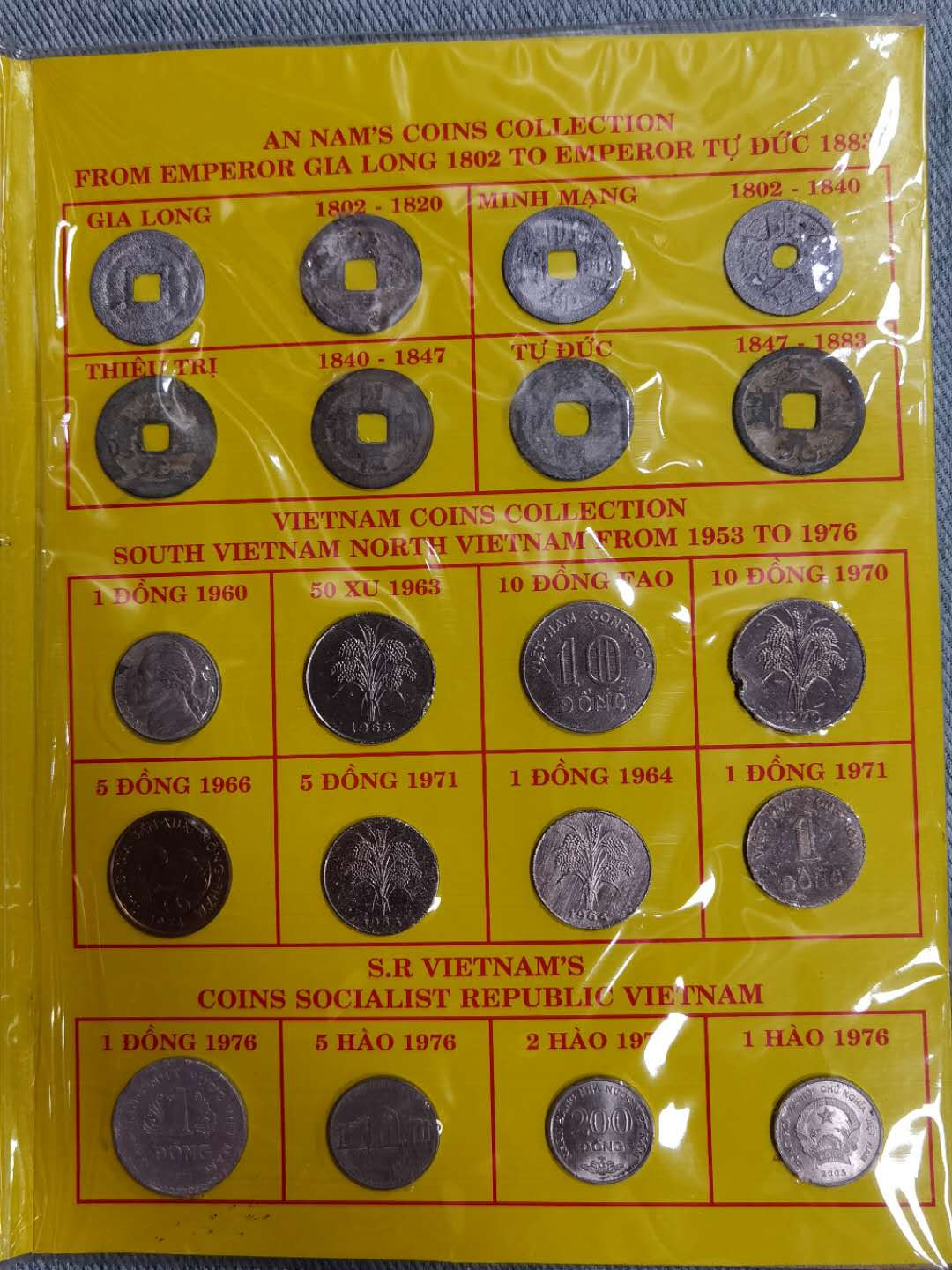 北京马甸外币专卖微拍第五十一期，外国流通币，非贵金属纪念币专场，陆续上新欢迎关注 越南钱币旅游纪念册，坐洋为复制品，其他均为真品，品相如图 