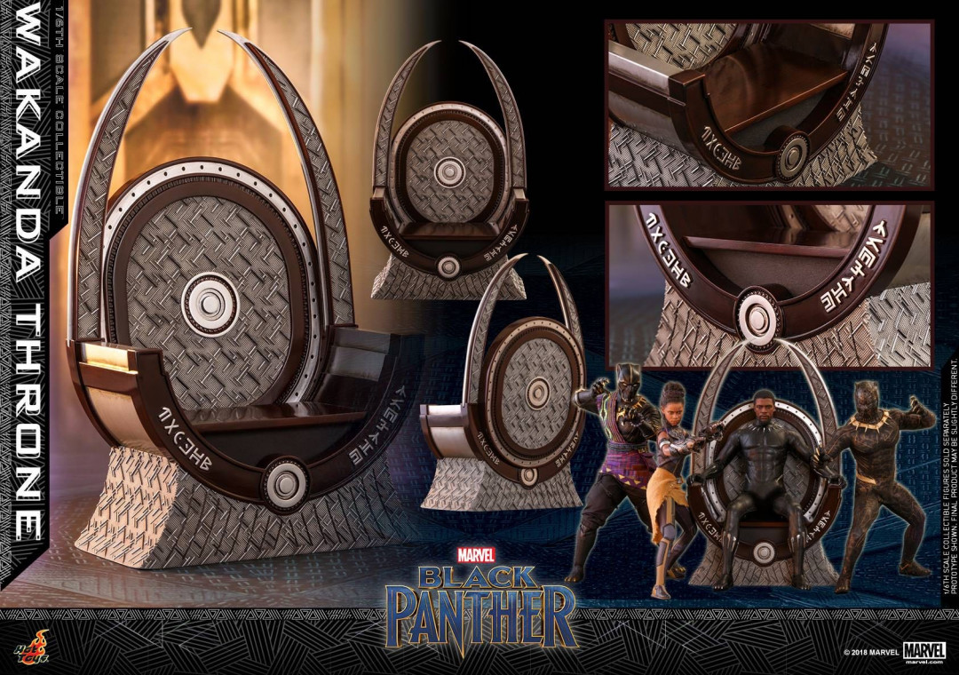 零元拍：HotToys 1/6 ACS005《BLACK PANTHER/黑豹》- Wakanda Throne/瓦坎达王座 场景