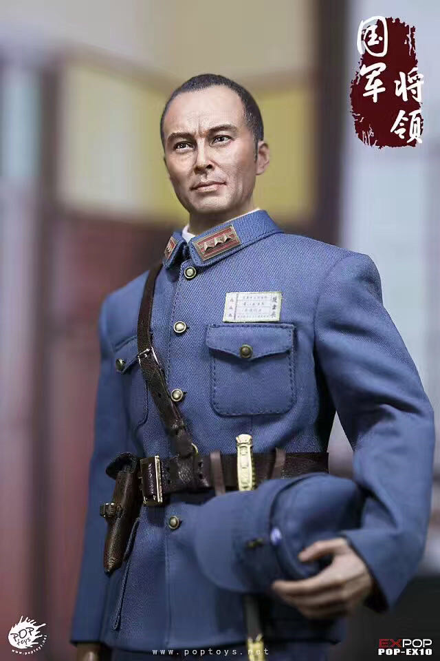 零元拍：POPTOYS EX10 1/6 亮剑英雄 国军将领 双素体三套服饰