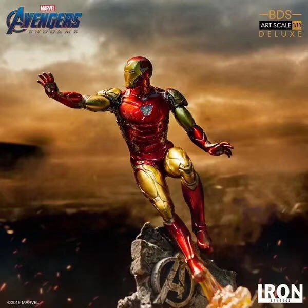 零元拍：Iron Studios MARCAS20019-10 1/10 复仇者联盟4终局之战 钢铁侠 MK85 DX豪华版