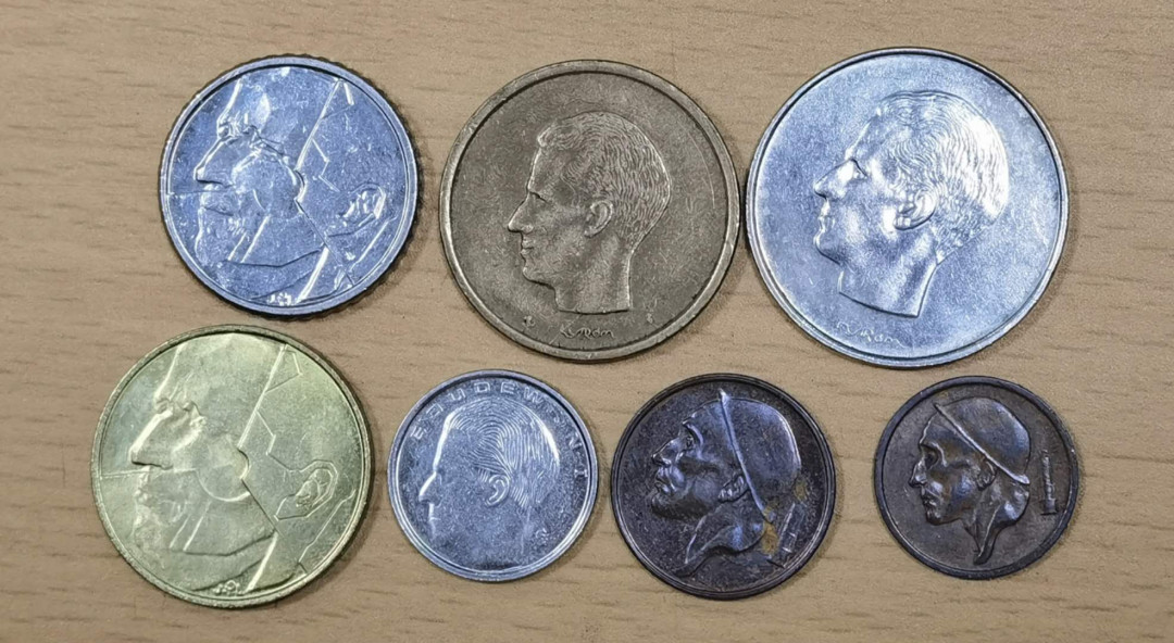北京马甸外币专卖微拍第五十一期，外国流通币，非贵金属纪念币专场，陆续上新欢迎关注 比利时