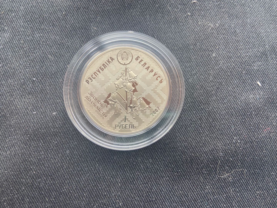 【币观天下】第147期钱币拍卖 【白俄罗斯】2007鲟鱼镍币proof-like