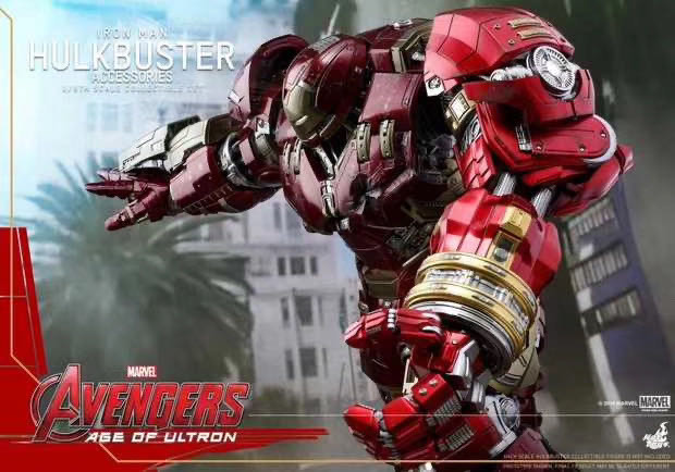 零元拍：HotToys ：1/6《复联2》-反浩克装甲 配件包 ACS006，注意拍品不含图中暗红色反浩克装甲。