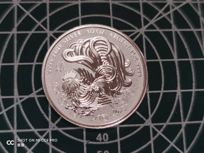 燕姐换藏第四十三场 2017年加拿大半盎司银币