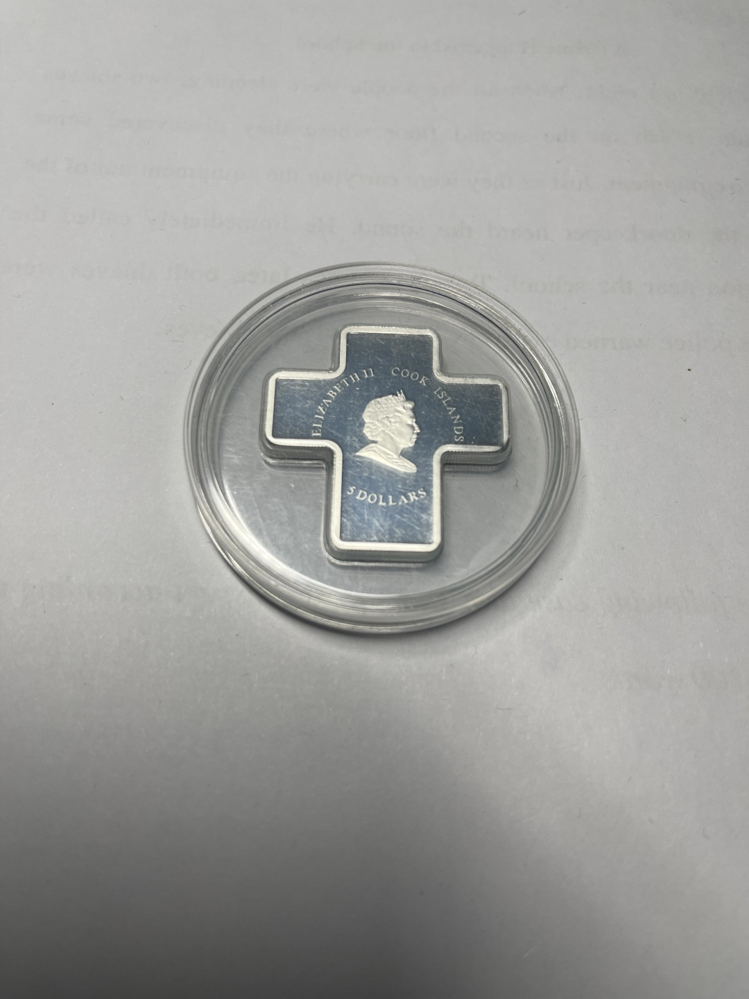 CSIS-GREAT评级精品钱币拍卖第九十一期 库克 十字架 银币