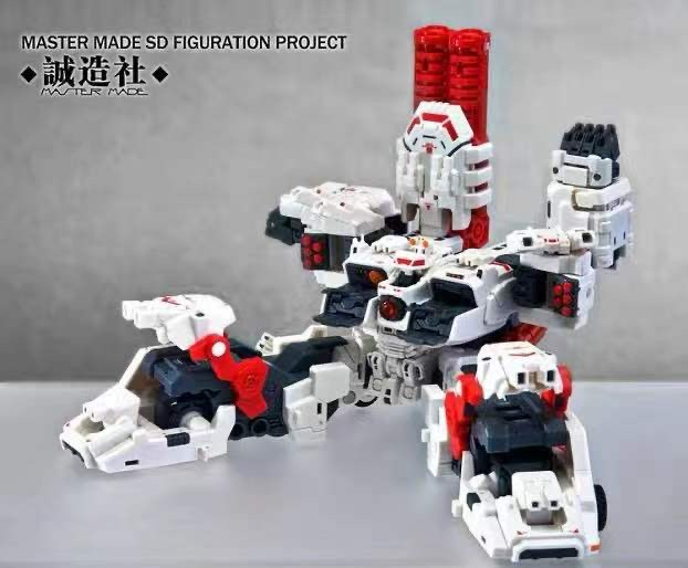 零元拍：诚造社 变形玩具 SDT-01 TITAN Q版猛大帅。全新未拆。