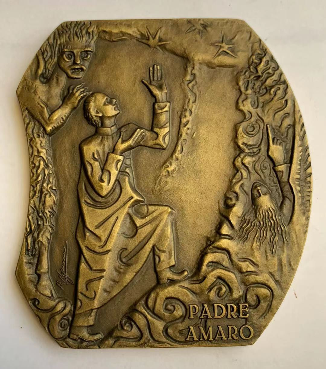 喜迎🐂年艺术麦朵尔第十二场拍卖 魔鬼与牧师