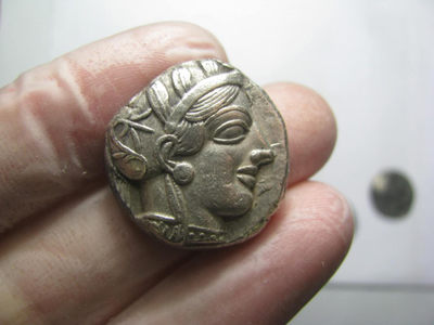 2021“王之爱好”第一期~古希腊币 - 古希腊雅典城猫头鹰四德银币