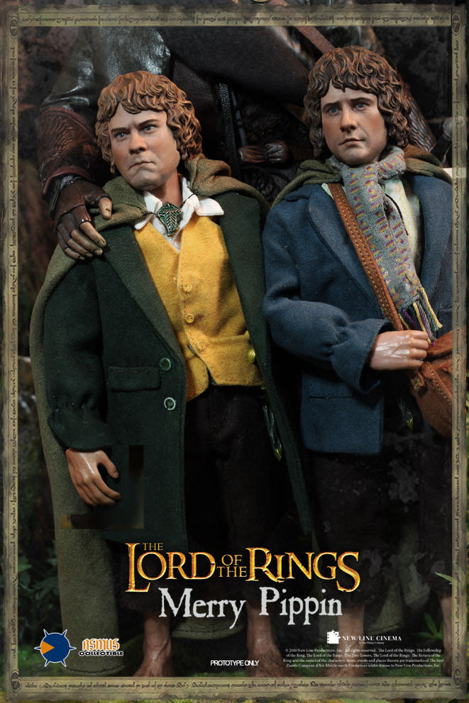 零元拍：Asmus Toys 1/6《魔戒/指环王》-皮蓬 PIPPIN & 梅利 MERRY【双人套装】
