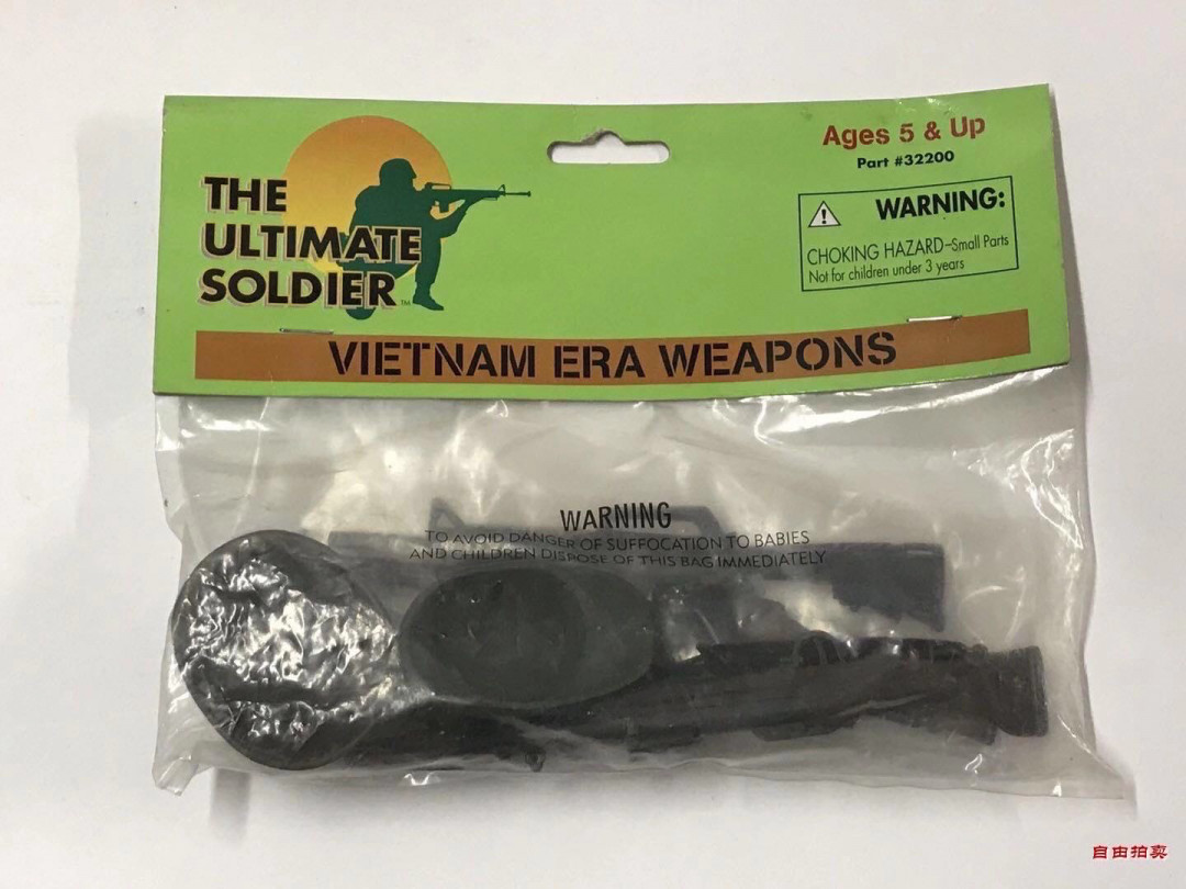 零元拍：绝版21世纪1998年出品 1/6 越战武器套装，非常罕见了。最主要的是全新啊。