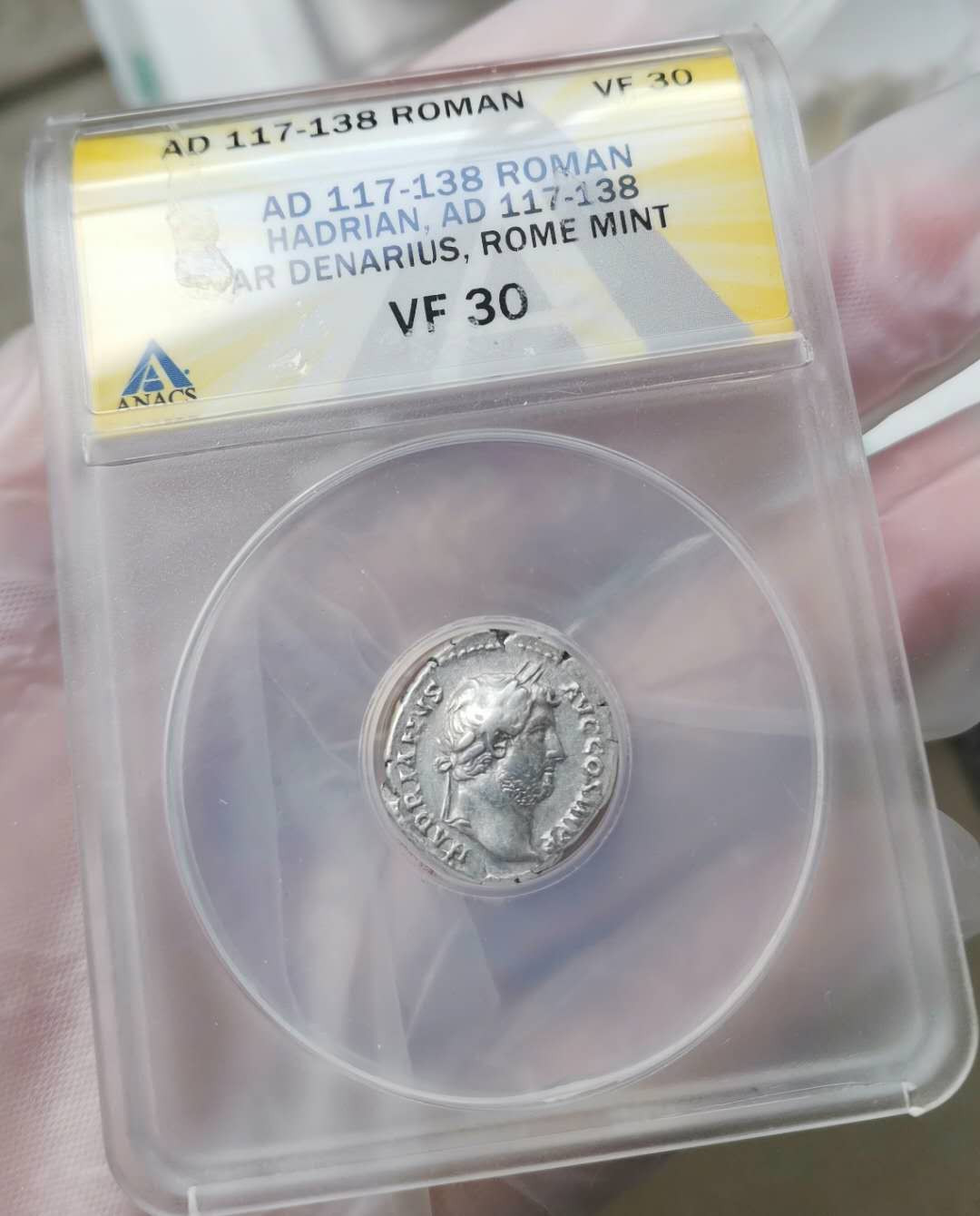 2021“王之爱号”第一期～古罗马币 古罗马帝国，皇帝哈德良，银币