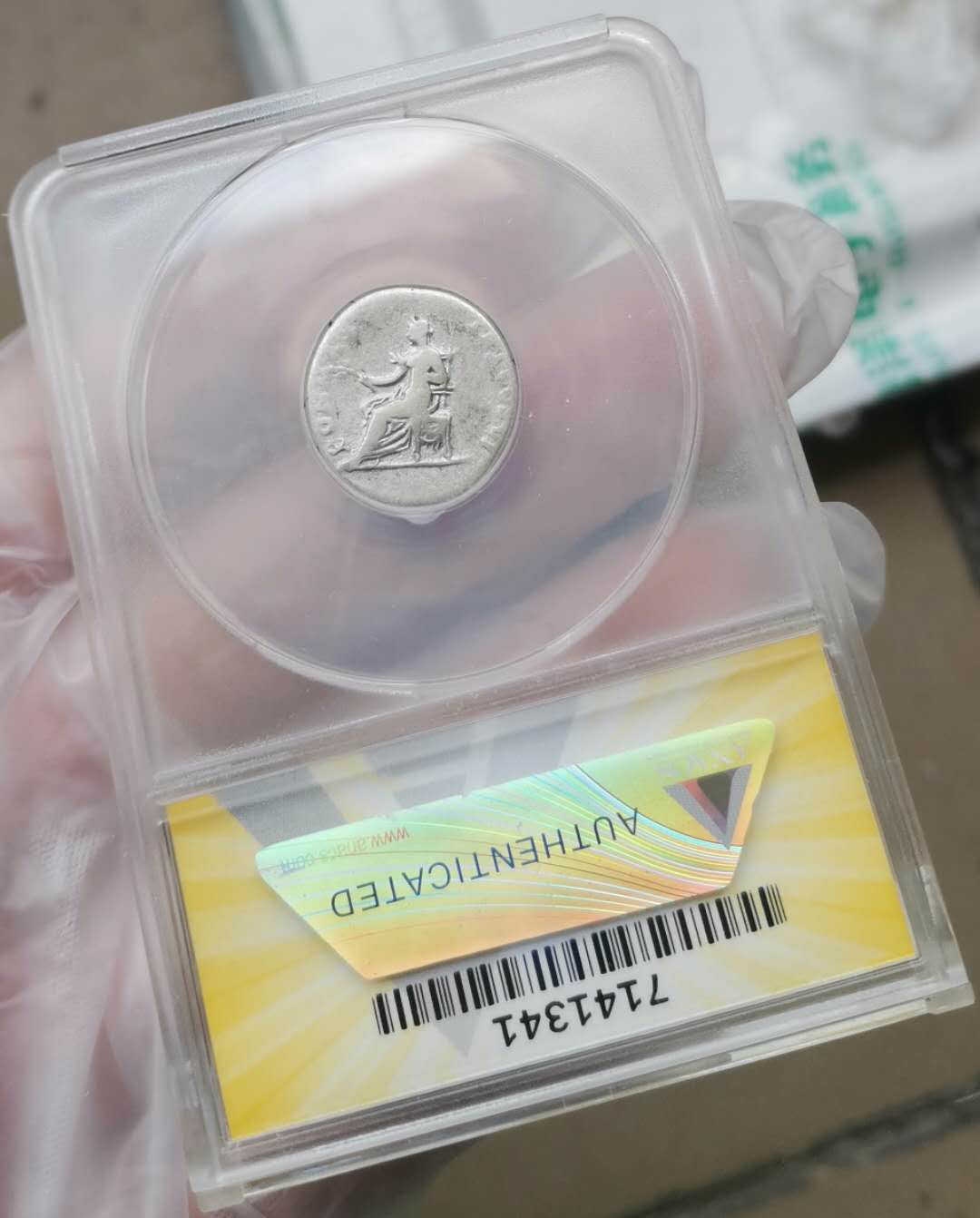 2021“王之爱号”第一期～古罗马币 古罗马帝国，皇帝韦伯芗，银币