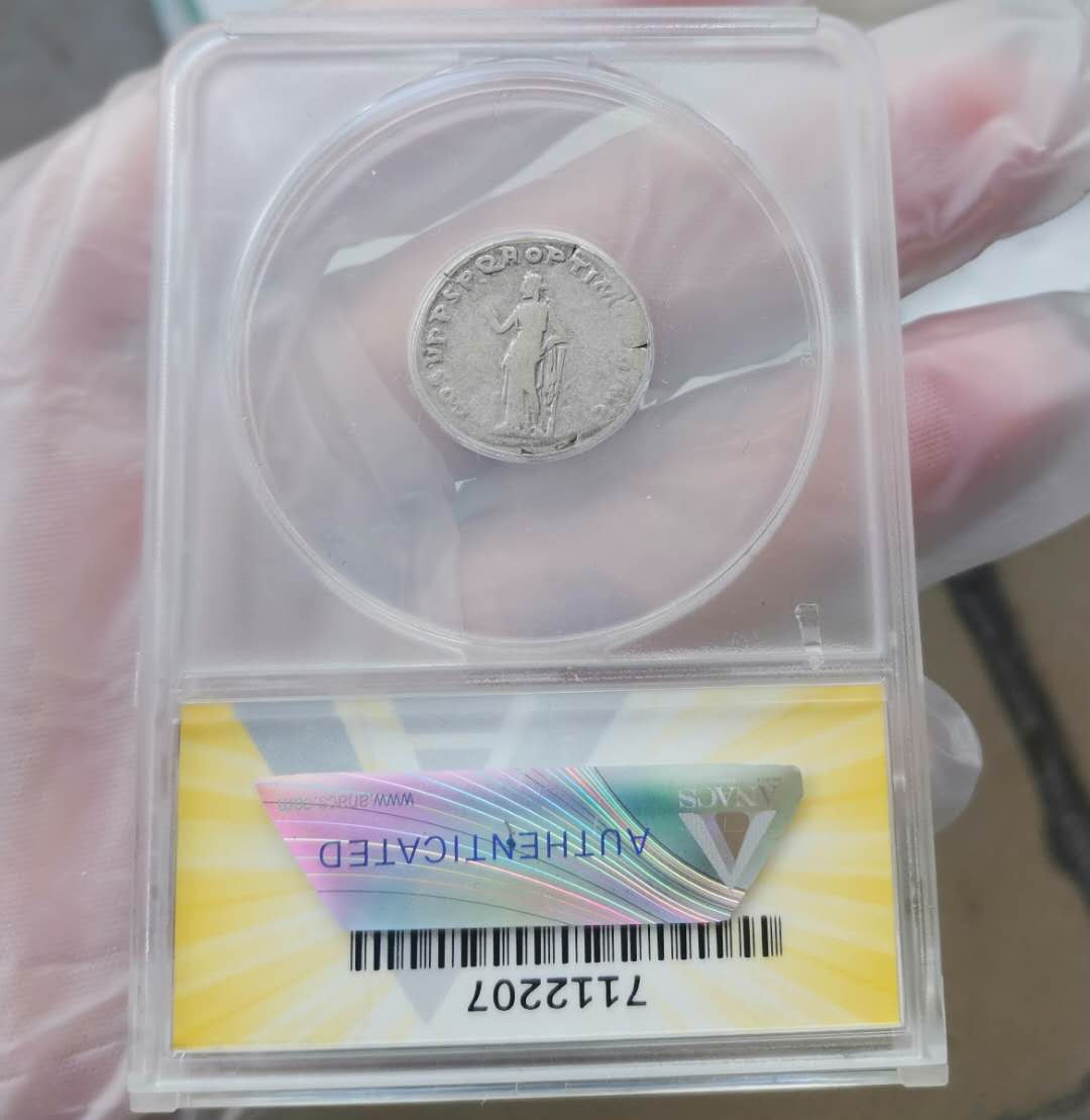 2021“王之爱号”第一期～古罗马币 古罗马，皇帝图拉真，第纳尔银币