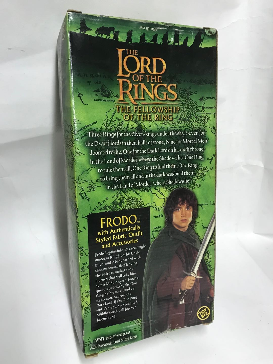 零元拍：绝版老货TOYBIZ 1/6 指环王 弗罗多大人，全新未拆