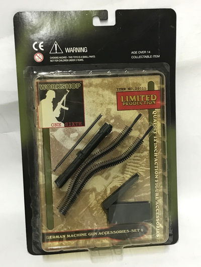 零元拍：1/6 绝版 黄色潜水艇 WW2德军MG34配件吊卡 - 零元拍：1/6 绝版 黄色潜水艇 WW2德军MG34配件吊卡