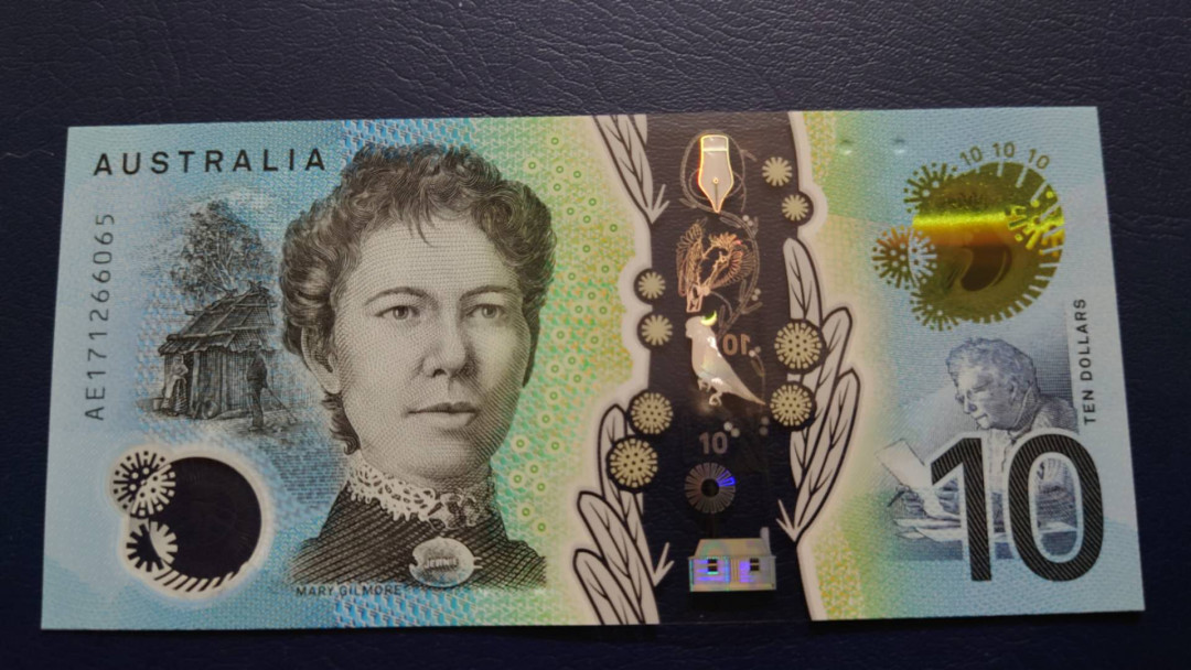 【囧羊收藏】精选微拍第25期暨2021年第十六期 世界钱币 2017年澳大利亚10元塑料钞 全程无47 全新绝品