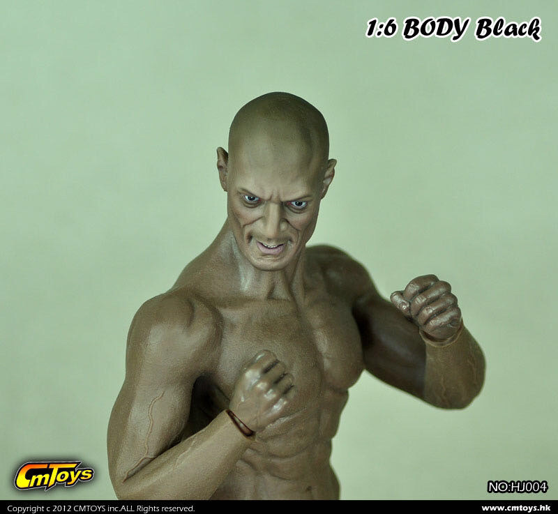 零元拍：CMTOYS：1/6 血与沙角斗士教练包胶肌肉素体 