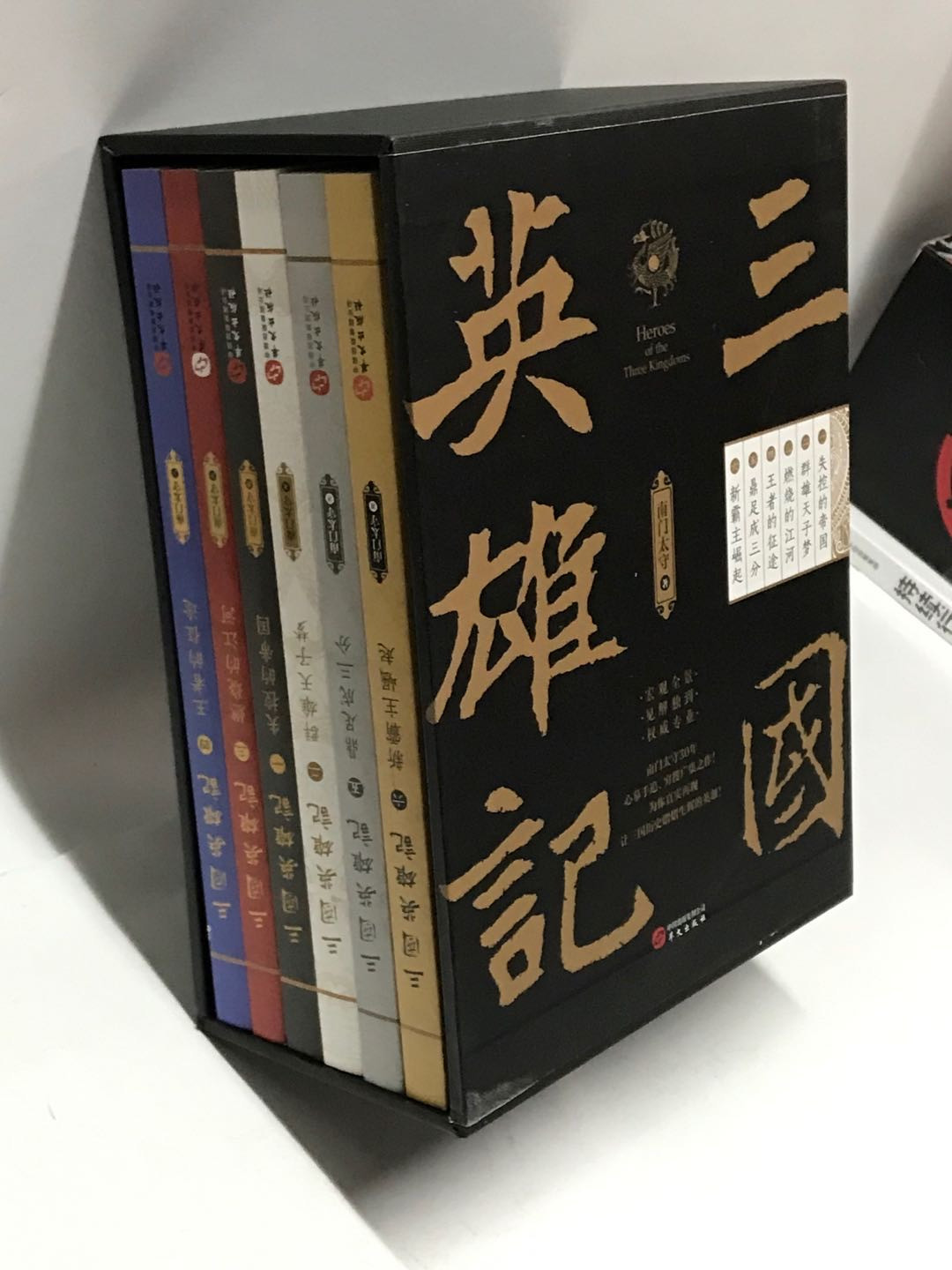 零元拍：作家 南门太守 亲笔签名著书《三国英雄记1-6册》