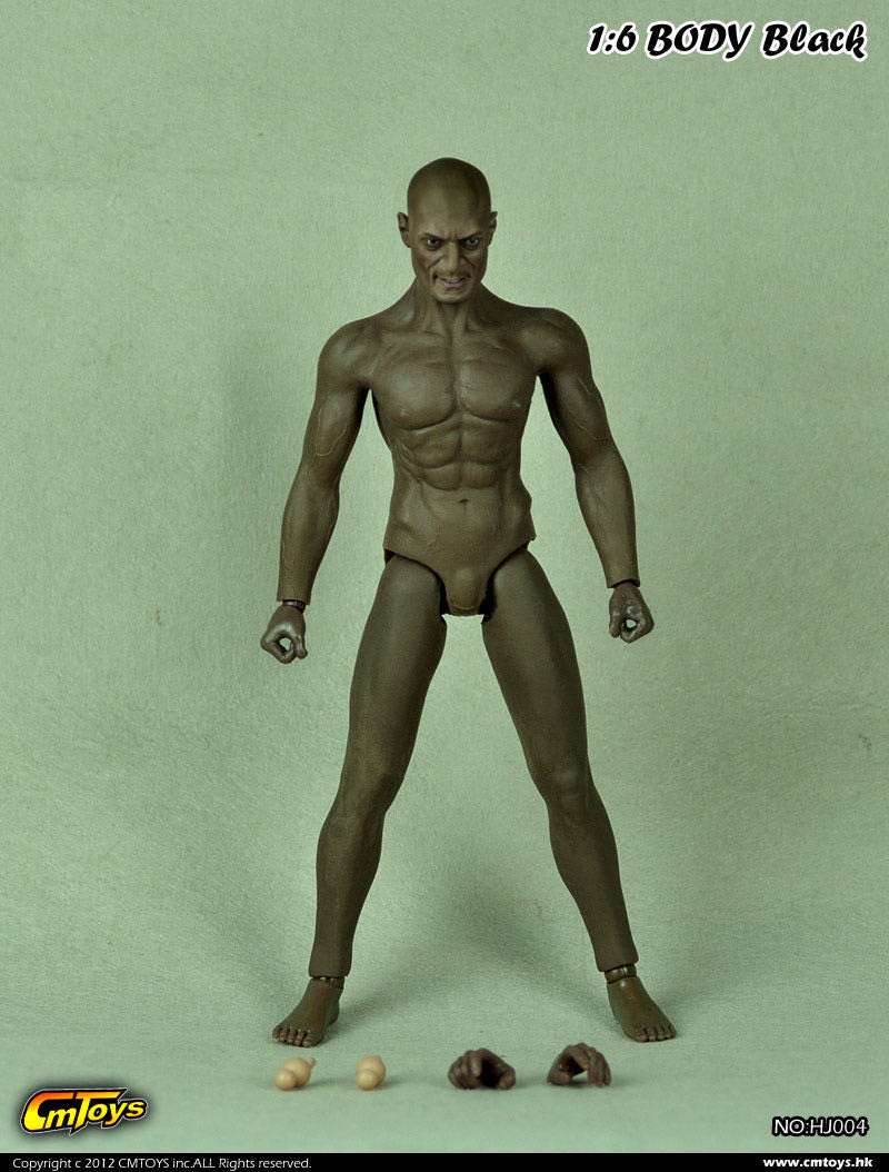 零元拍：CMTOYS：1/6 血与沙角斗士教练包胶肌肉素体 