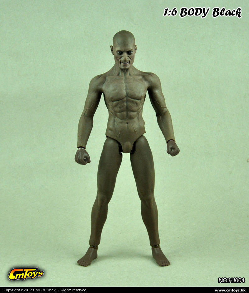 零元拍：CMTOYS：1/6 血与沙角斗士教练包胶肌肉素体 