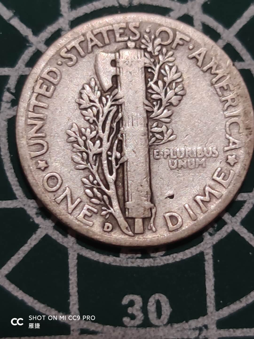 燕姐换藏第四十四场 1941年美国10分小飞人银币