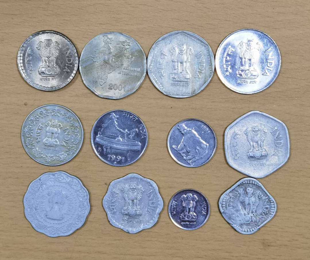 马甸外币专卖微拍第五十三期，外国非贵金属纪念币流通币专场，陆续上新欢迎关注 印度
