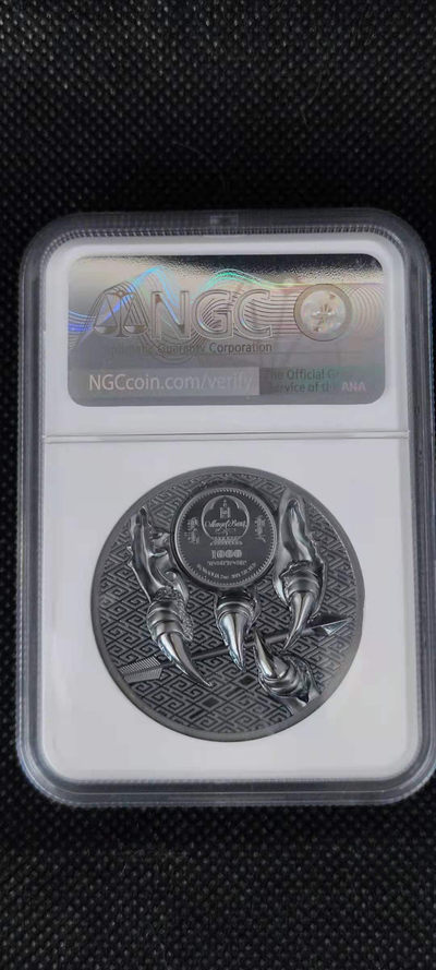 【随心拍&Getcoins】钱币拍卖第九十期～ 2盎司 黑鹰