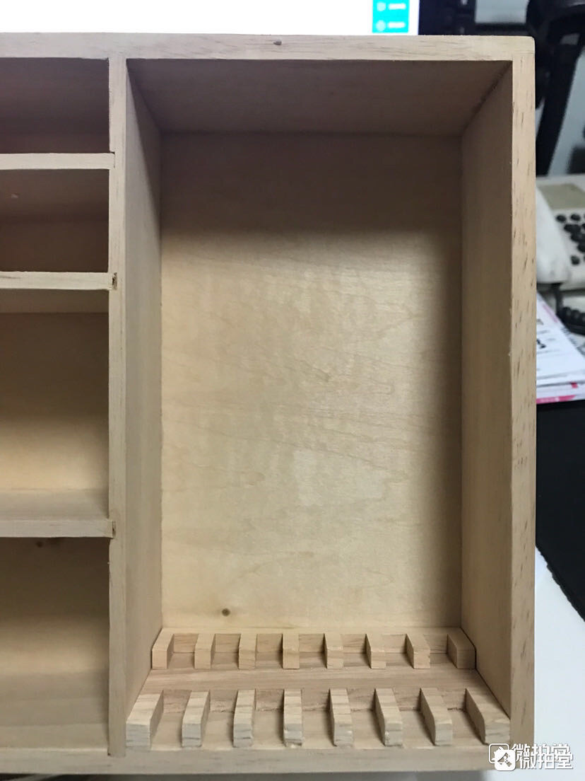 零元拍：1/6 实木枪柜模型，全新未拆。
