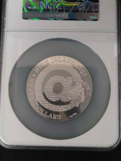【随心拍&Getcoins】钱币拍卖第九十期～ 纽埃2020年克里姆特名画黄金眼泪3盎司纪念彩银币